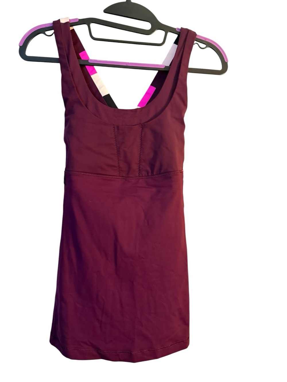 Lululemon Athletica Stuff Your Bra Tank II Plum Raspberry